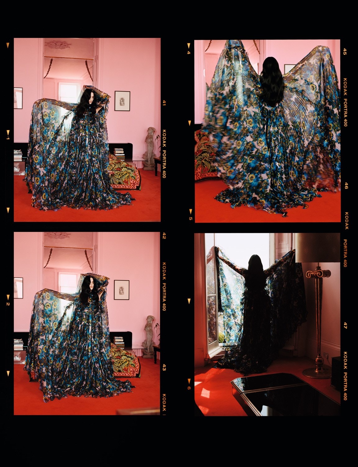 Susie Cave Alasdair McLellan Gucci fashion dress hair house 