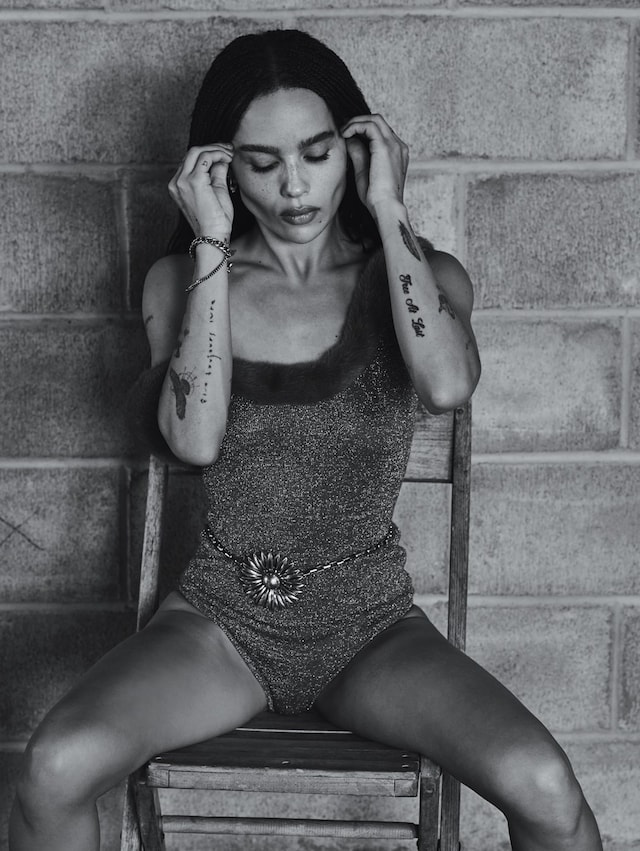 Zoë Kravitz AnOther Magazine shoot Collier Schorr style