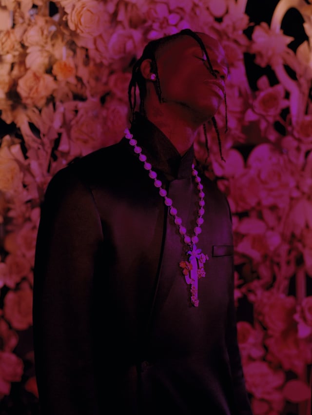 Travis Scott AnOther cover story Dior collection show collab