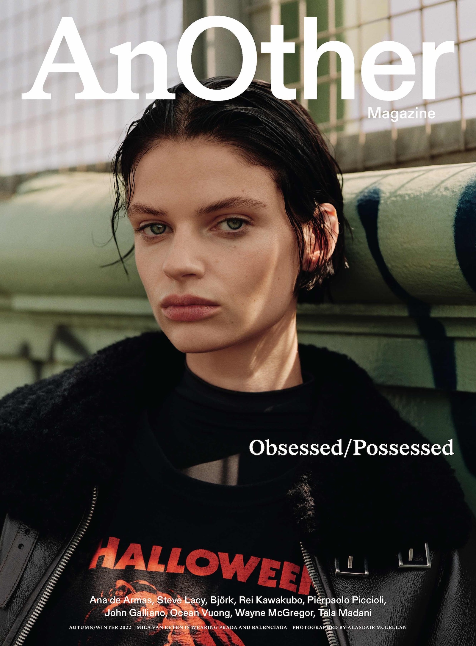 Mila van Eeten is wearing Prada and Balenciaga