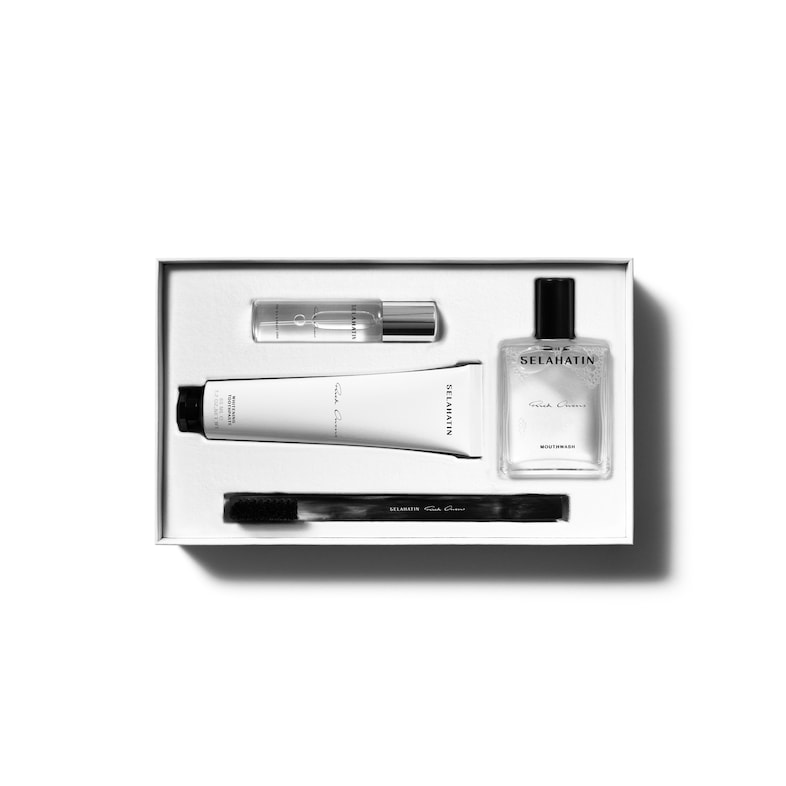 Selahatin x Rick Owens Travel Set Open BW